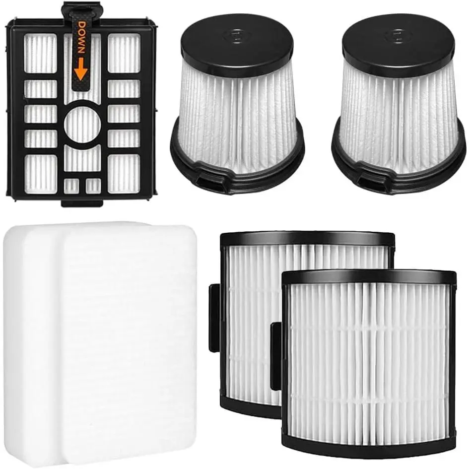 7 Packs IW3511, IW3120, IW3511AMZ, IW3615, IW3110C, IW3111C, IW3120C Filter Replacement kit Compatible with Shark Detect Pro Cordless Stick Vacuum with HEPA Auto-Empty System cleaner