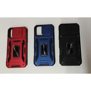 iPhone 16 Pro Max Rugged Armor Case with Kickstand & Camera Cover
