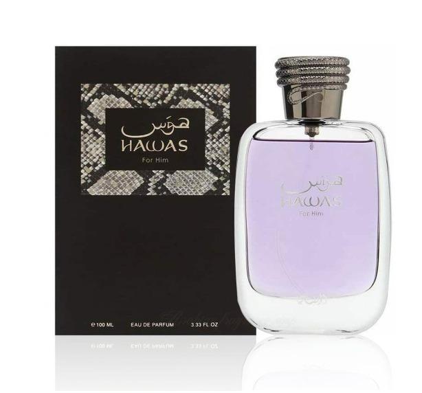 Hawas by Rasasi for Men 3.4 oz Eau de Parfum Fragrance