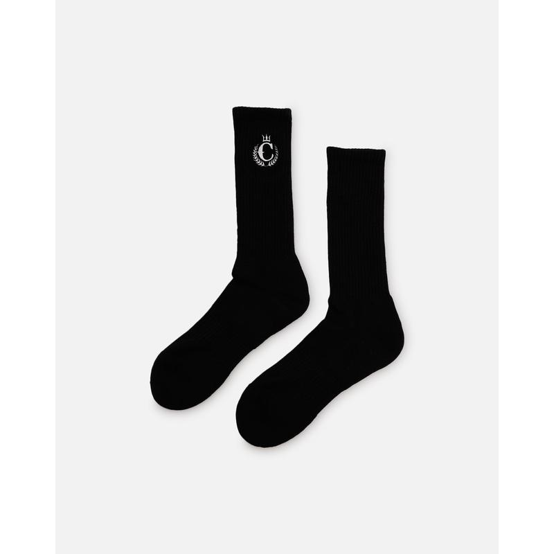 Culture Kings CK NOT-FOR-SALE Crew Socks Black/White