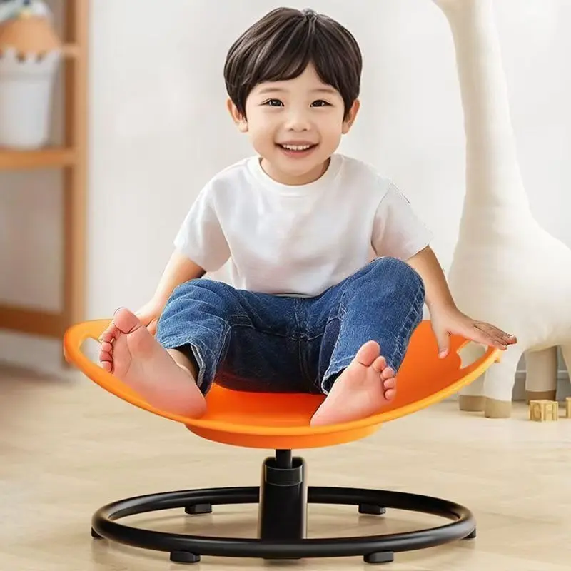 Rotatable Sensory Integration Chair for Balance Training, Body Coordination Exercise, Suitable for Children and Teens, Swivel Chair
