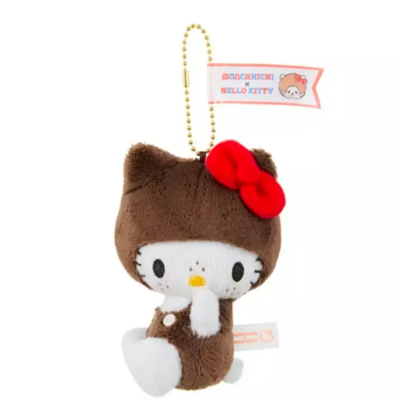 Hello Kitty x Monchhichi Big Head SS K/C HK Plush - TikTok Shop