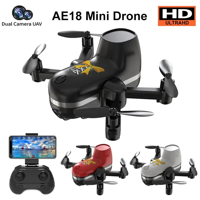 212 MAIN UNO1RC NM59137 Remote Control Lightweight Mini Dual Mode Land & Air Drone Toy - HD Video Dual Cameras, 360-Deg Laser Sensor Obstacle Avoidance, Brushless Motor, GPS Return Function, Lightweight Drones