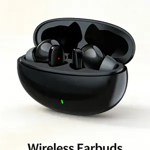 New TWS Wireless Earphones, True Wireless Ergonomic Design, Ultimate Comfort, High Fidelity Sound, Deep Bass, Stereo Calls, HD Voice Calls