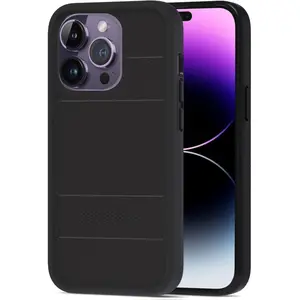 Pelican Protector Series Heavy-Duty MagSafe Compatible Case Cover for iPhone 14 Pro 15ft Drop Protection Black Anti-Scratch Coating Rigid Hard Shell Magnetic Casing Cellphone Smartphone