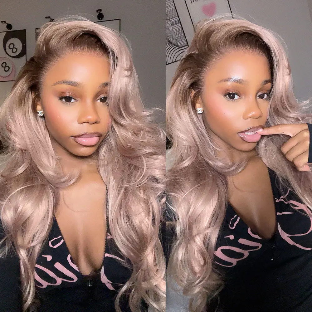 Megalook Female 6x5 Pre-cut Lace Edge Body Wave Glueless Human Natural Hair Wig, 100% Human Hair, Drawstring, Beginner Friendly, for Daily Wear