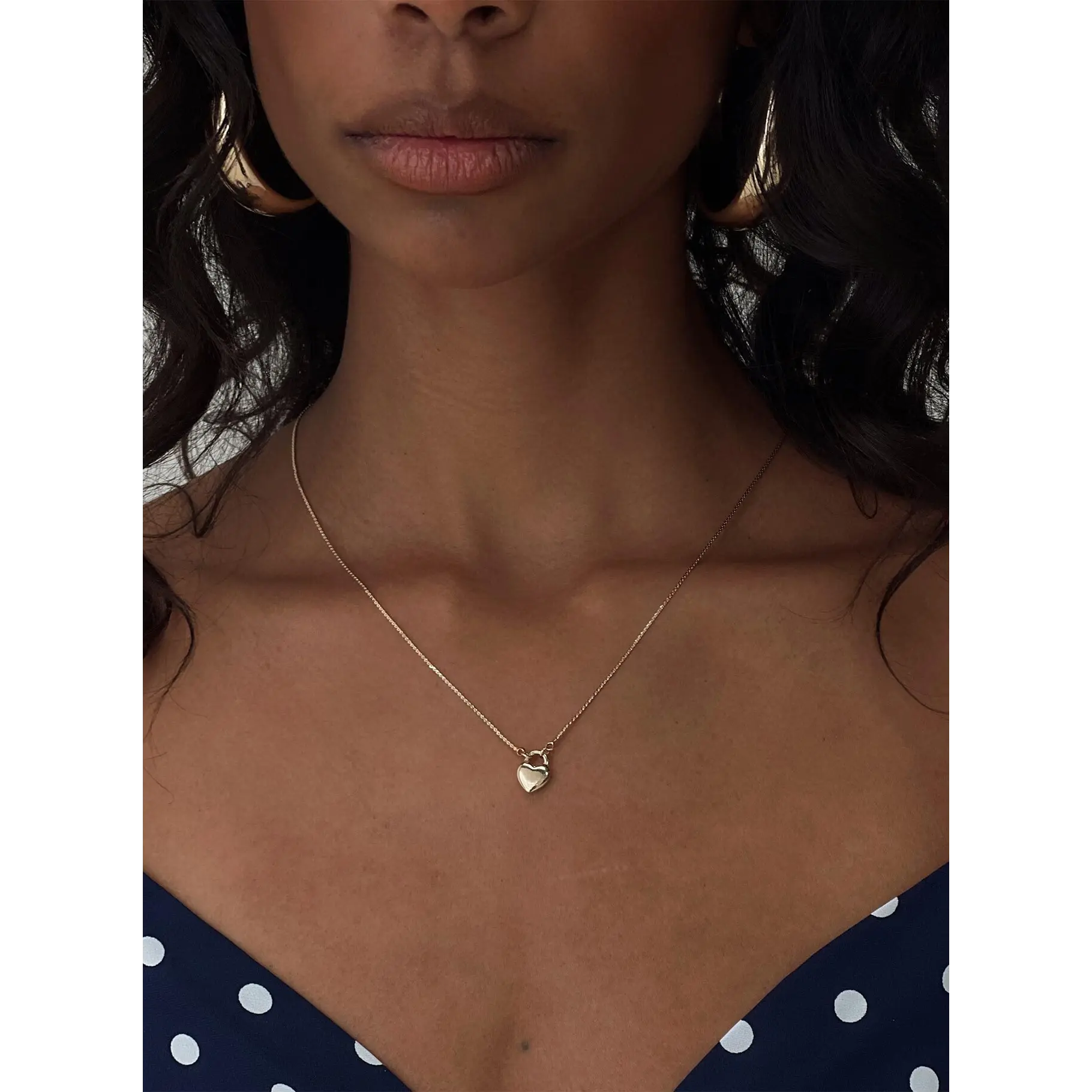 What You Love Necklace Gold