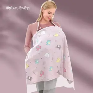 Cartoon Pattern Nursing Cover, Multifunctional Breastfeeding Cover, Breathable Thin Nursing Apron, Outdoor Nursing Cover for Women & Girls