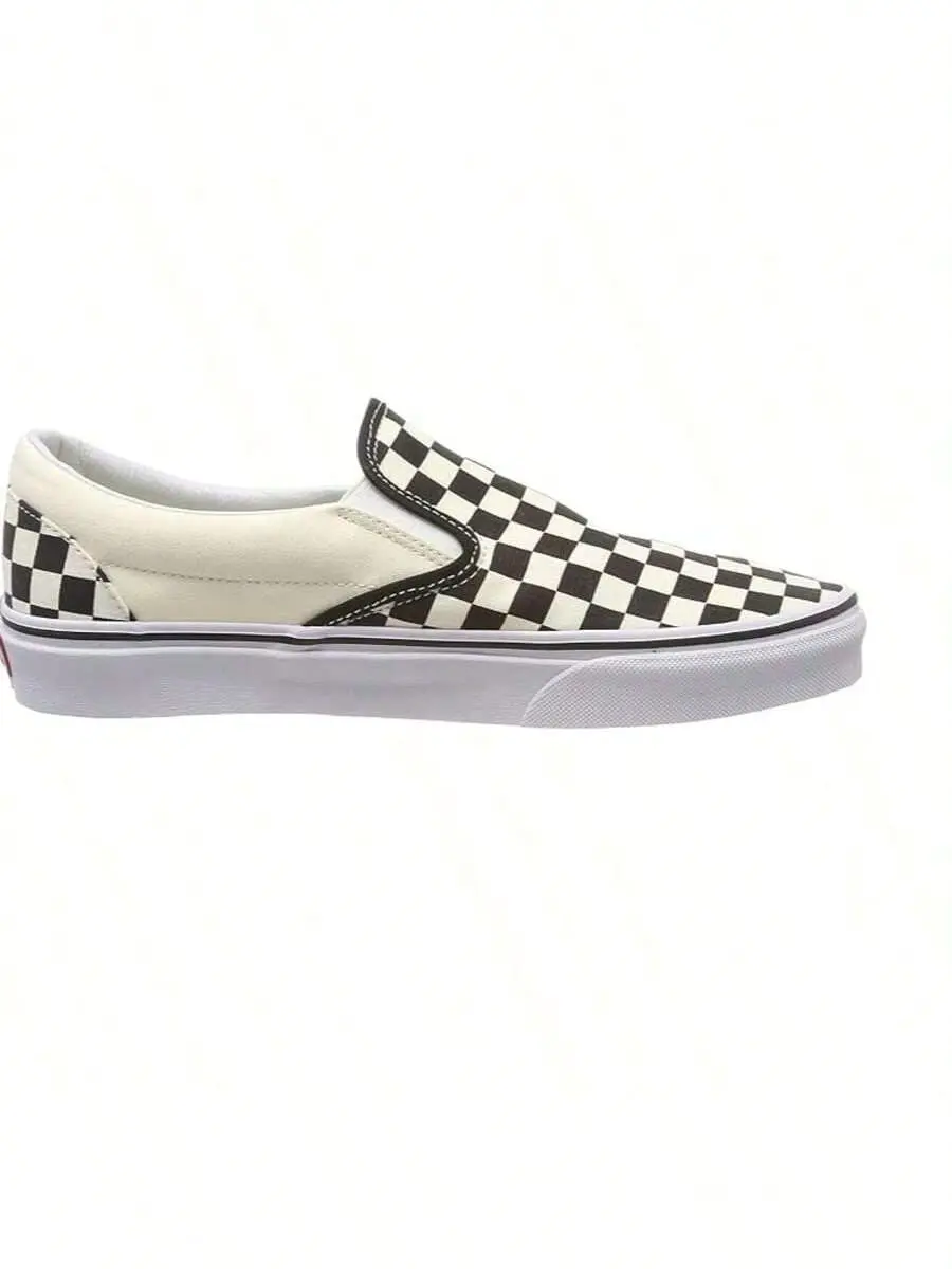 Vans Classic Checkerboard Slip On Unisex Skateboard Shoes Vans Classic Checkerboard Slip On Unisex Skateboard Shoes