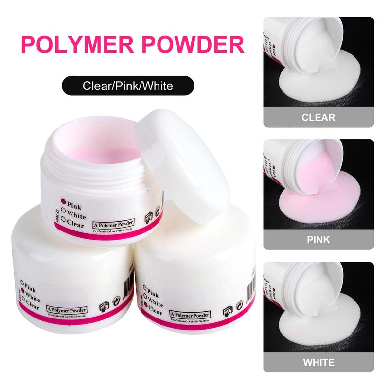 Acrylic Nail Kit for Beginners with Everything: Professional Nail Kit Acrylic Set with Acrylic Nail Powder Liquid Set Nail Kit Acrylic Set Gel Polish U V Light Nail Decoration Supplies Manicure Salon Women Gift