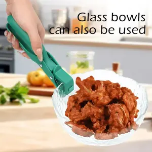 2PCS Practical Kitchen Anti-hot Clip Easy Grip Tableware Holder...