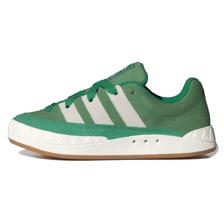 Adidas Adimatic Leather Lace Up Sneakers Versatile Durable Non-slip Low Top Unisex ID8267