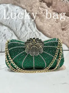 Luxurious Rhinestone Evening Bag, Elegant Crossbody Handbag for Women, Perfect for Weddings, Parties, Valentine's Day Gift