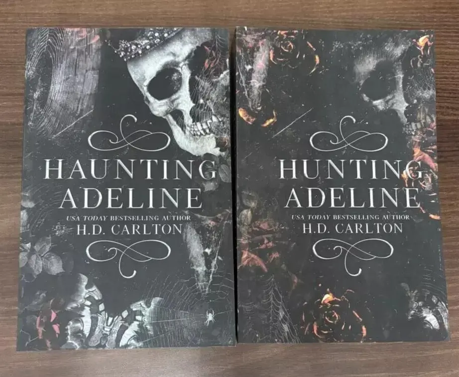 Haunting Adeline & Hunting Adeline Paperback Novels, New English Dark Romance Books for Adult Readers, Paperback Novel