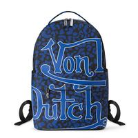 Von Dutch Blue Cheetah Backpack