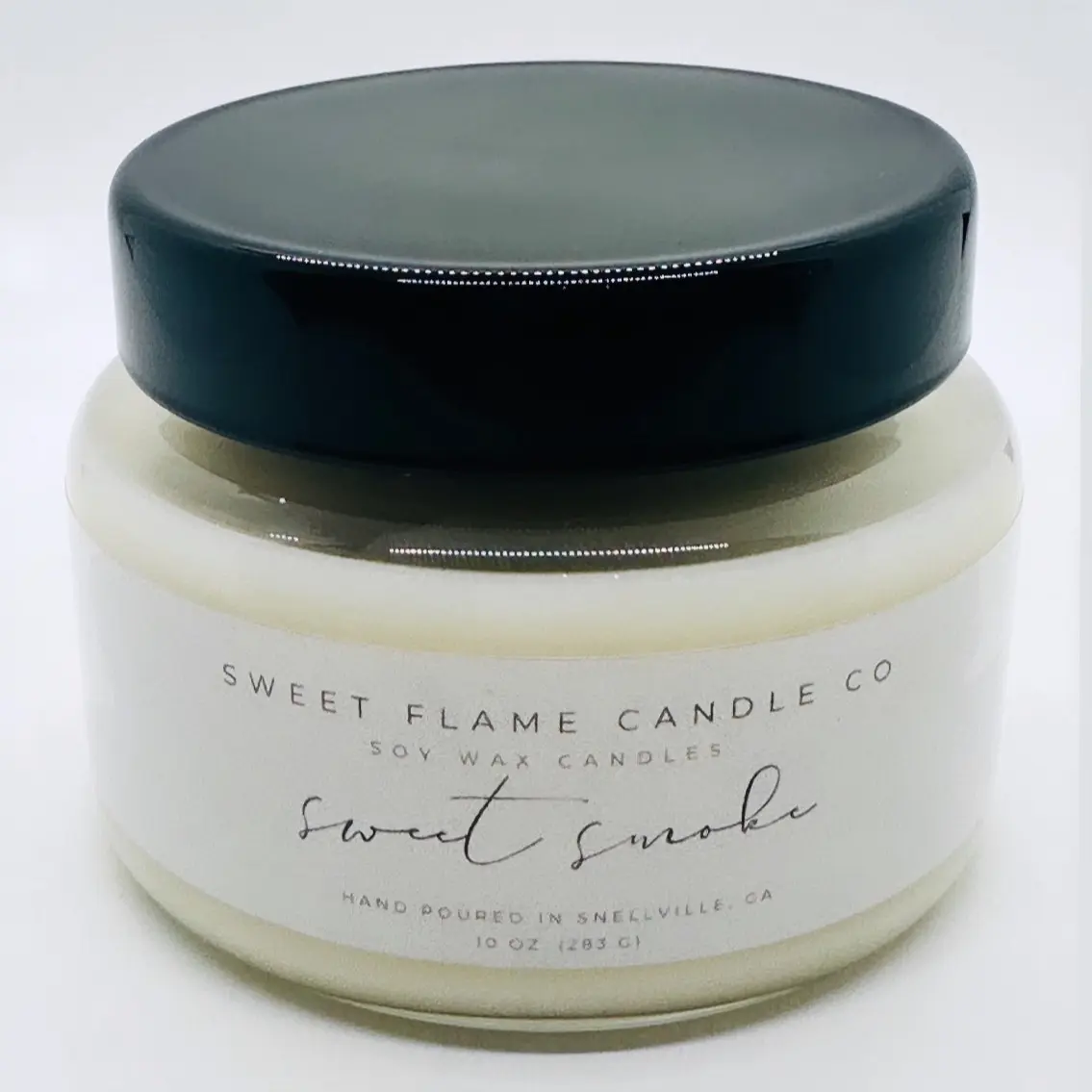 Scented Candle, Black Candle, Large Candle, Home Decor, Soy Candle, Glass Jar votive candles Fragrance Traditional