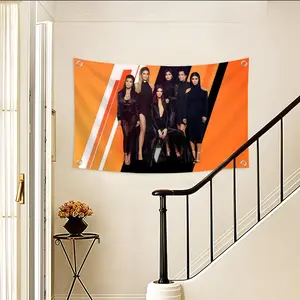 Reality TV Series The Kardashians Flags Custom Camping Outdoor Garden room Bedroom Decor Party Backdrops Wall Art Family Gifts