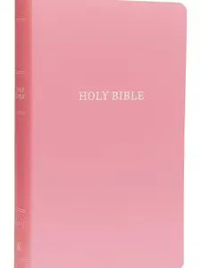 KJV Holy Bible: Gift and Award, Pink Leather-Look, Red Letter, Comfort Print: King James Version Imitation Leather – March 28, 2017