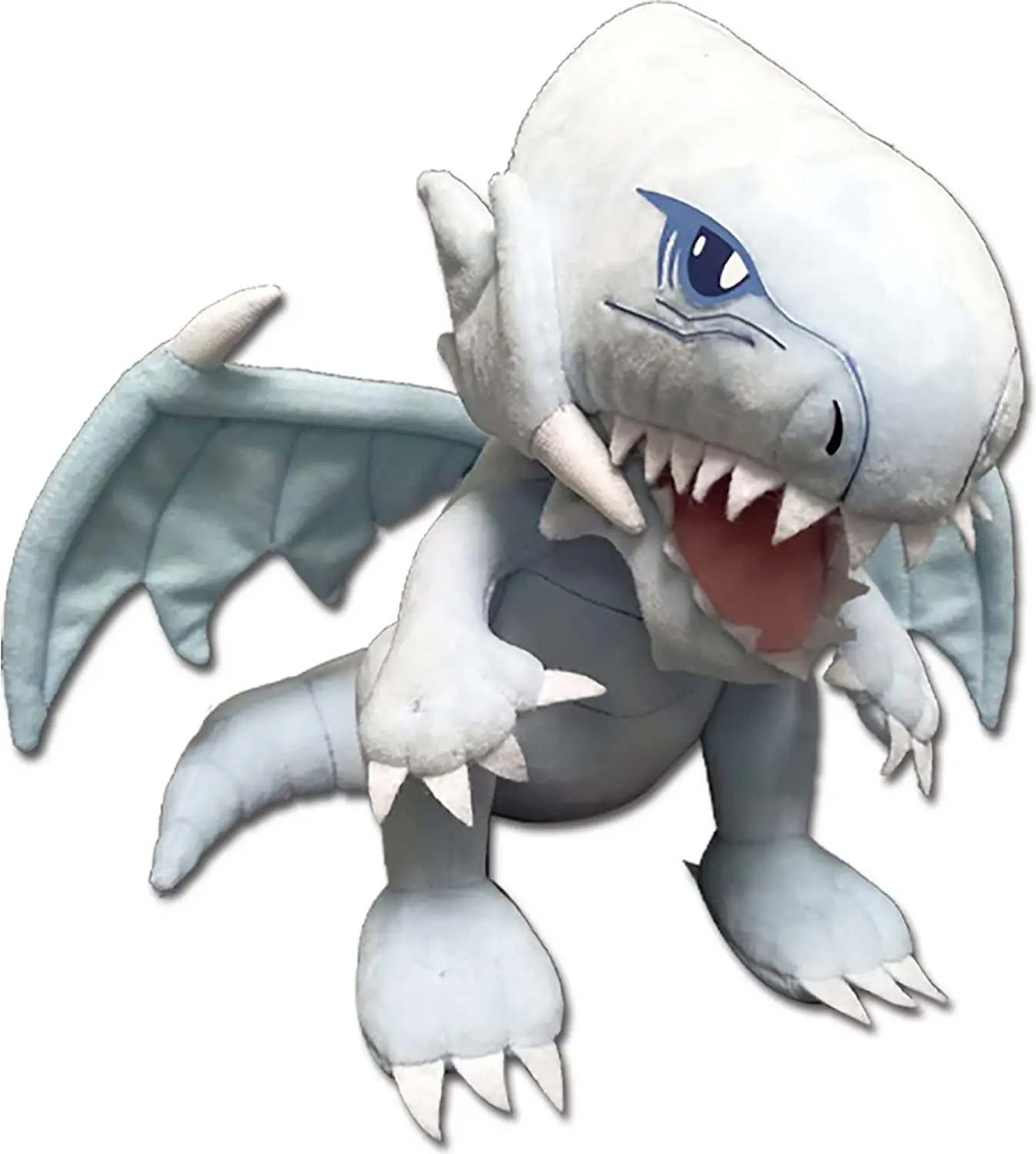 Great Eastern Entertainment Yu-Gi-Oh Classic S2 Licensed Blue Eyes White Dragon 8"h Plush Stuffed Toy, Collectible Fabric Toy for Display, Home Décor, Licensed Toy