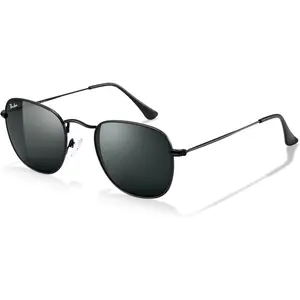 Pro Acme Vintage Square Sunglasses | 100%Glass Lens UV400 | Trendy Metal Frame Shades for Men & Women,summervibes