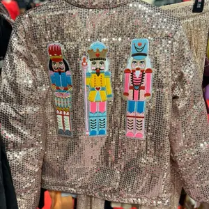 Nutcracker size XS sequin puffer jacket