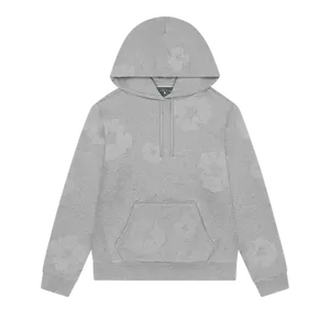 Denim Tears Mono Cotton Wreath Hoodie 'Grey'