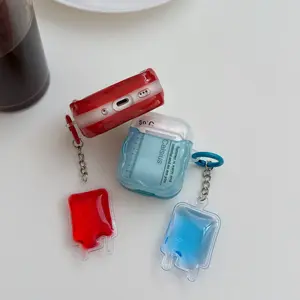 Creative Drip Infusion Blood Bag AirPods 4/3/2/1 Case, Airpod Pro 3 Apple Pro Earphone Shell, Wireless Bluetooth-compatible Third Generation