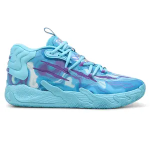 PUMA Mens X Lamelo Ball Mb.03 Buzz City Basketball Sneakers Shoes - Blue