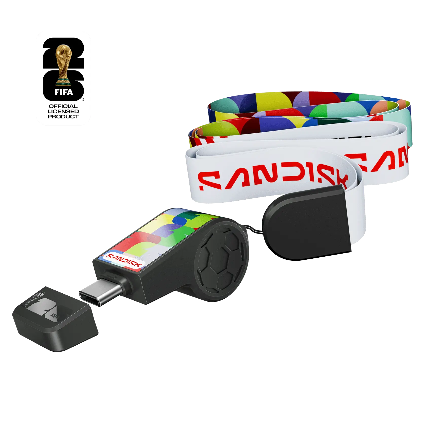 SANDISK USB-C Flash Drive: FIFA World Cup 2026