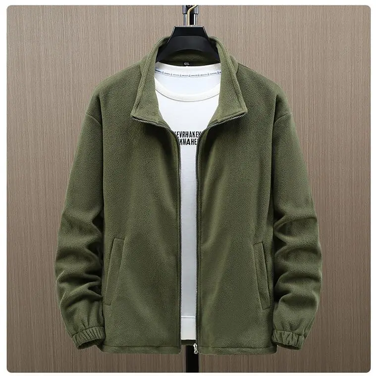 L312 # velvet inner liner jacket [green]