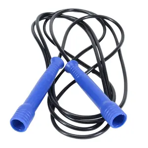Power Systems 9' Blue Speed Jump Rope for Cardio, Speed, and Agility Training