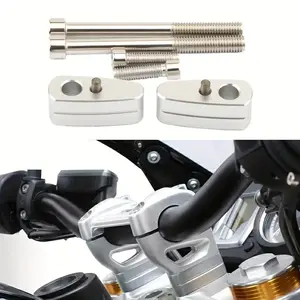 FOR BMW R nine T Handlebar Riser Kit - Compatible with Scrambler/PURE Models - Motorcycle Handlebar Lifting Block Handlebar spacer block PURE model handlebar lift