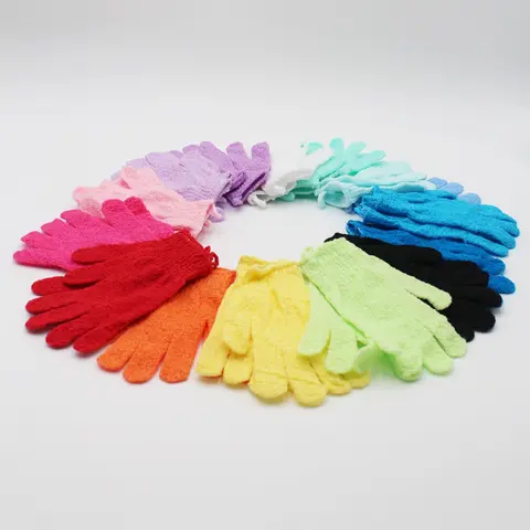 Ammoya Naturals Exfoliating Body Glove - Fragrance-Free, Lightweight Bathing Accessory for Smooth Skin, Scrubbing Exfoliating Mitts & Gloves Shower Skincare Personal Tool