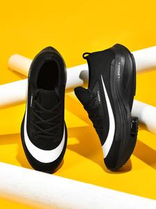 Ultra-Light Cushioned Running Shoes, Knitted Running Shoes, Shock-Absorbing Marathon Sneakers, Unisex Professional Sports Shoes, Comfortable Casual Hiking Boots