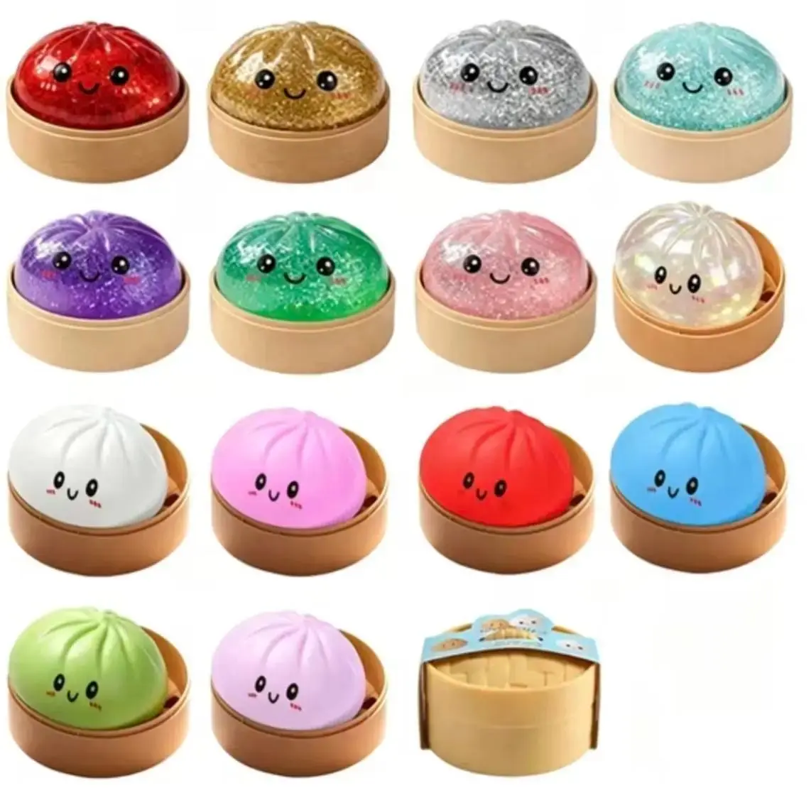 mini Squishy Mochi - SINGLE PIECE (Sold Individually, NOT a Set) | Squishy Rice Cake Milk Edition