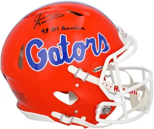 Jevon Kearse Florida Gators Autographed Riddell Speed Authentic Helmet with "98 All-American" Inscription - Fanatics Authentic Certified