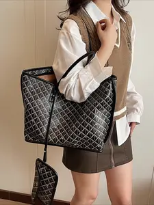 Korean Style Women's New Fall Fashion Canvas Shoulder Bag, Versatile Tote Backpack, Trendy Small Batch Design, Perfect for Daily Use