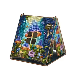 Dreamy Mushroom Forest Diamond Art Tent! Full Fairycore Details + Tent Design—Desktop Decor That Steals Hearts!