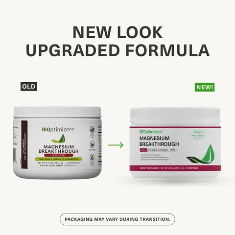 BIOptimizers Magnesium Breakthrough Drink –8 Forms of Magnesium + Electrolytes, Powder for Sleep, Hydration & Recovery, 365-Day Guarantee