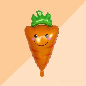 Spring Carrot Foil Balloon