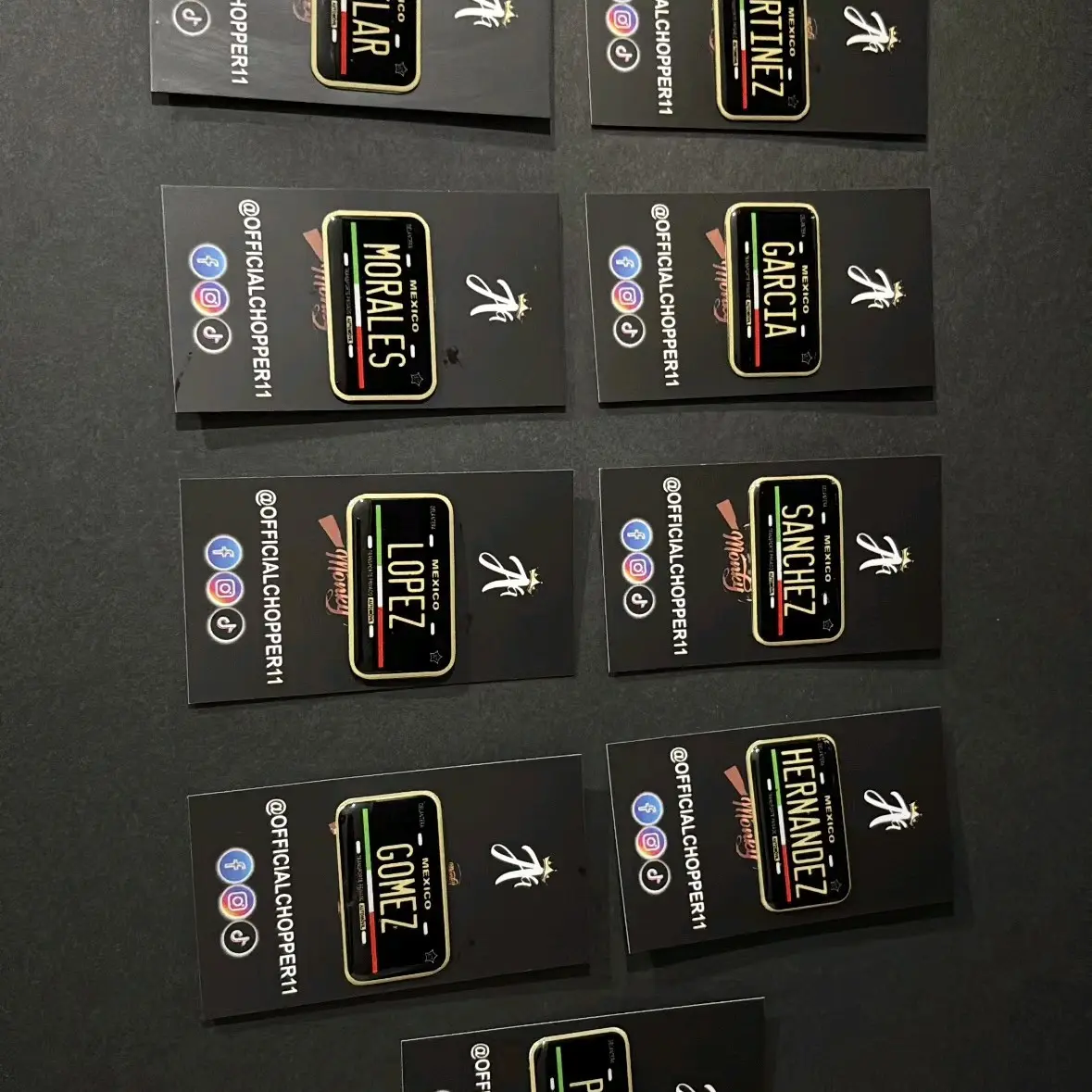 Mexican Last name hat pins to customize caps Mexican Last name hat pins to customize caps
