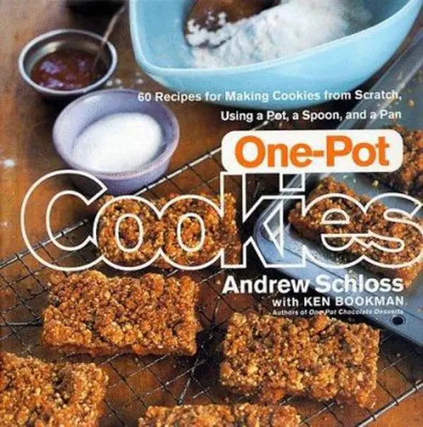 USED Book - One-Pot Cookies: 60 Recipes for Making Cookies from Scratch Using a Pot, a Spoon, and a Pan by Andrew Schloss (Hardcover) - english