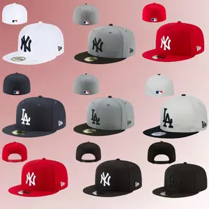 New Era MLB Baseball Cap NY & LA – Snapback - 9FIFTY - 59FIFTY Adjustable, Classic Yankees and Dodgers Logo, Designed for Streetwear Enthusiasts. Lightweight, Breathable, Perfect Hat for Men and Women Looking for Clean, Sporty Outfit Vibes