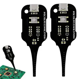 2-Pack in-Circuit Electromagnetic Inductance Tester, Type-C Inductance Tester Motherboard Coil Tester, Portable Circuit Board Inductor Detector for PC Mobile Phone Electronic Repair (Style-A)