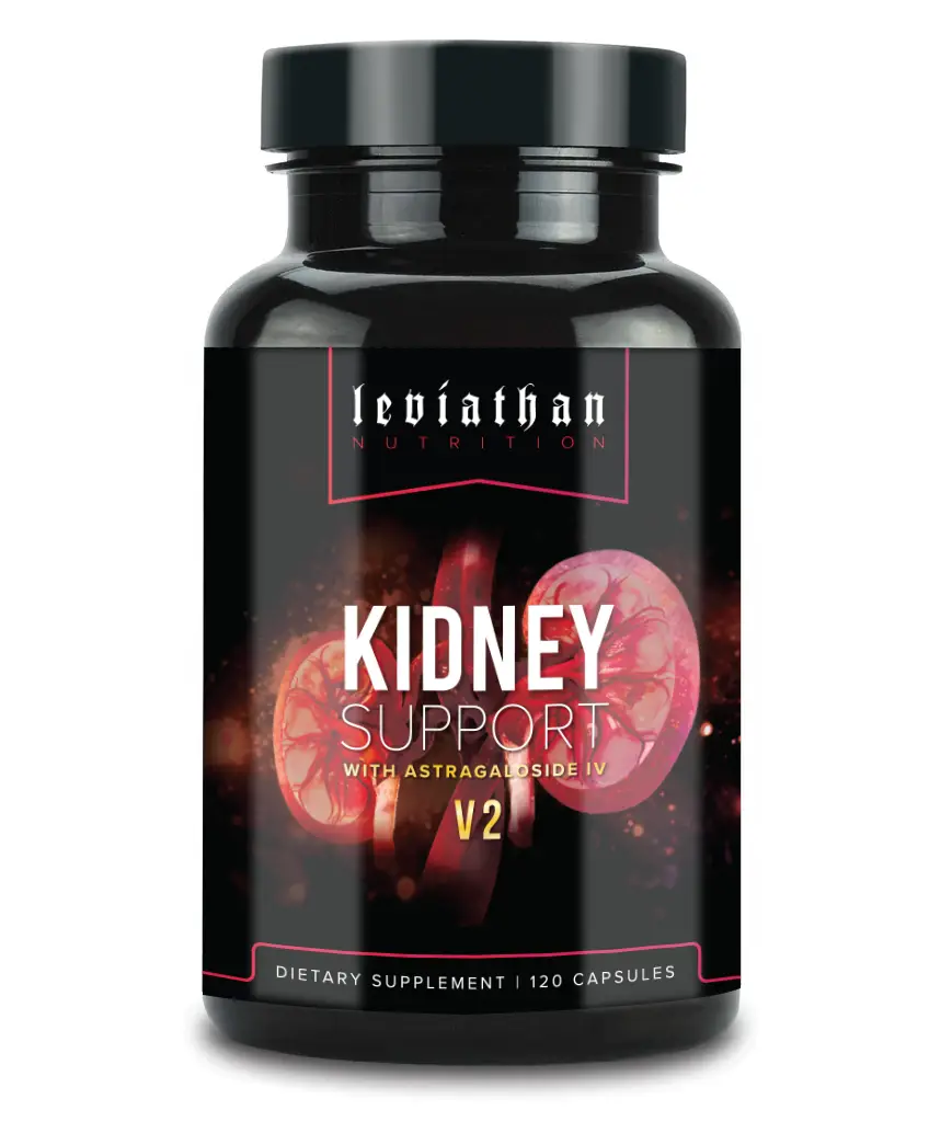 Leviathan Nutrition Kidney Support with Astragaloside IV | Optimal Kidney Health & Gallbladder Formula