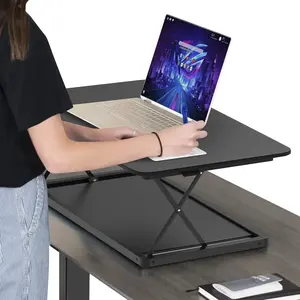 CHANGEdesk Mini Desktop Standing Desk Converter - Adjustable Height Standing Desk Riser for sitting or standing Portable Standing Desk extender Stand Up Desk Riser Sit Stand Desk Converter for laptops