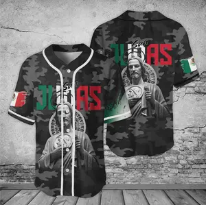 Sanjudas Tateo  Baseball Jersey, Gift Mexcian Jersey for Men and Women, Baseball Jersey Style