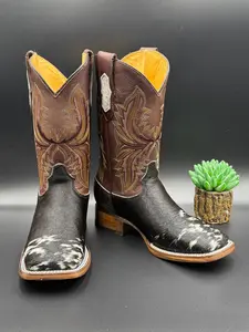Exotic Leather Boot “Oliver ” Cowhide