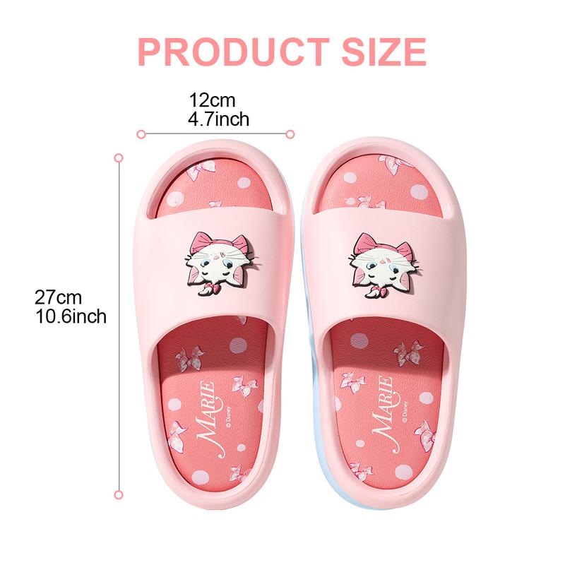 Disney Series Home Slippers (Stitch & Marie Cat) – Size 8.5-9, Soft Comfortable Non-Slip House Shoes, Cute Cartoon-Themed Footwear for Daily Wear & Perfect Gift for Disney Fans of All Ages
