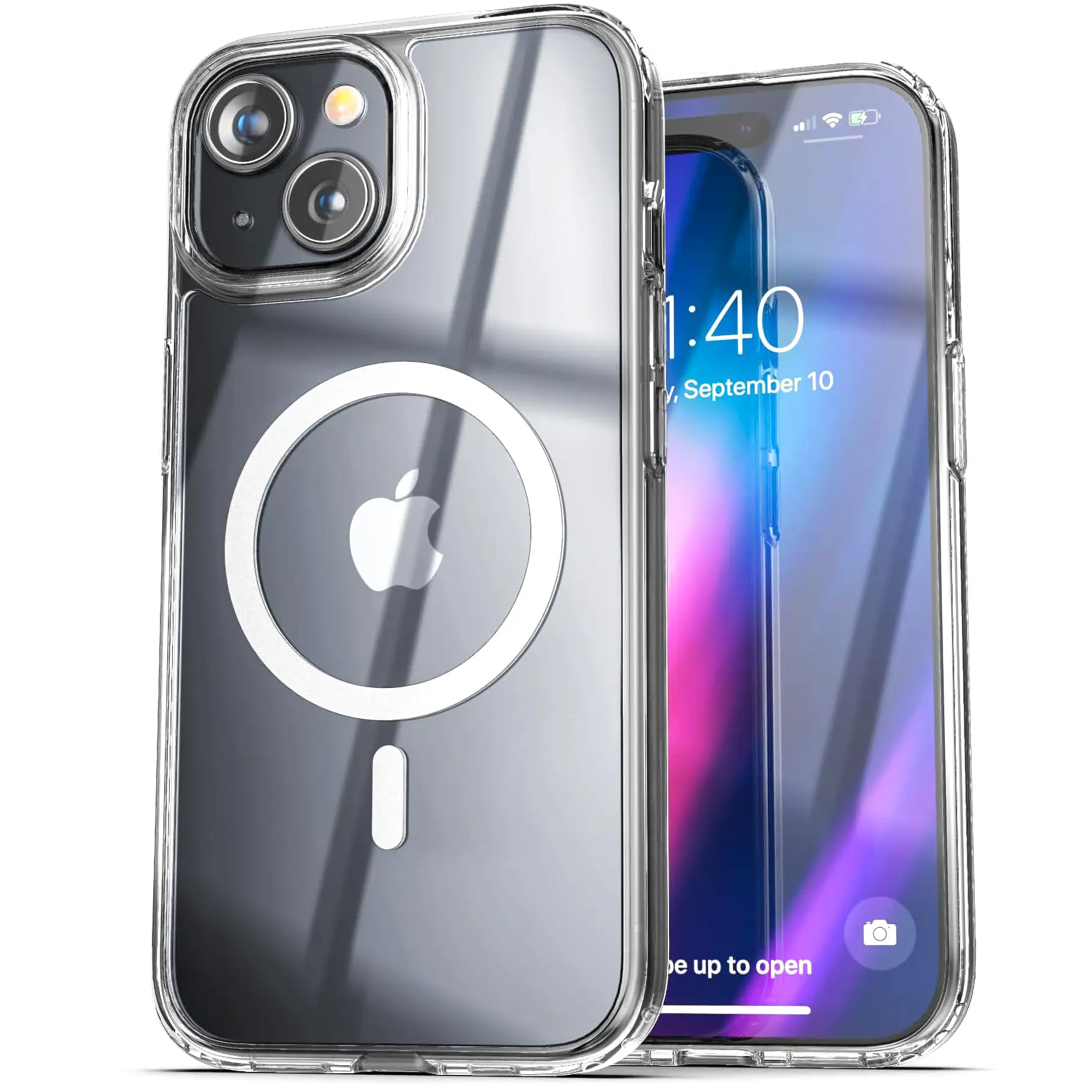 For Apple iPhone 17 Air 16 16e 15 Plus 15 14 13 Mini 12 11 Pro Max Case Shockproof Transparent Slim Clear Cover Compatible With MagSafe